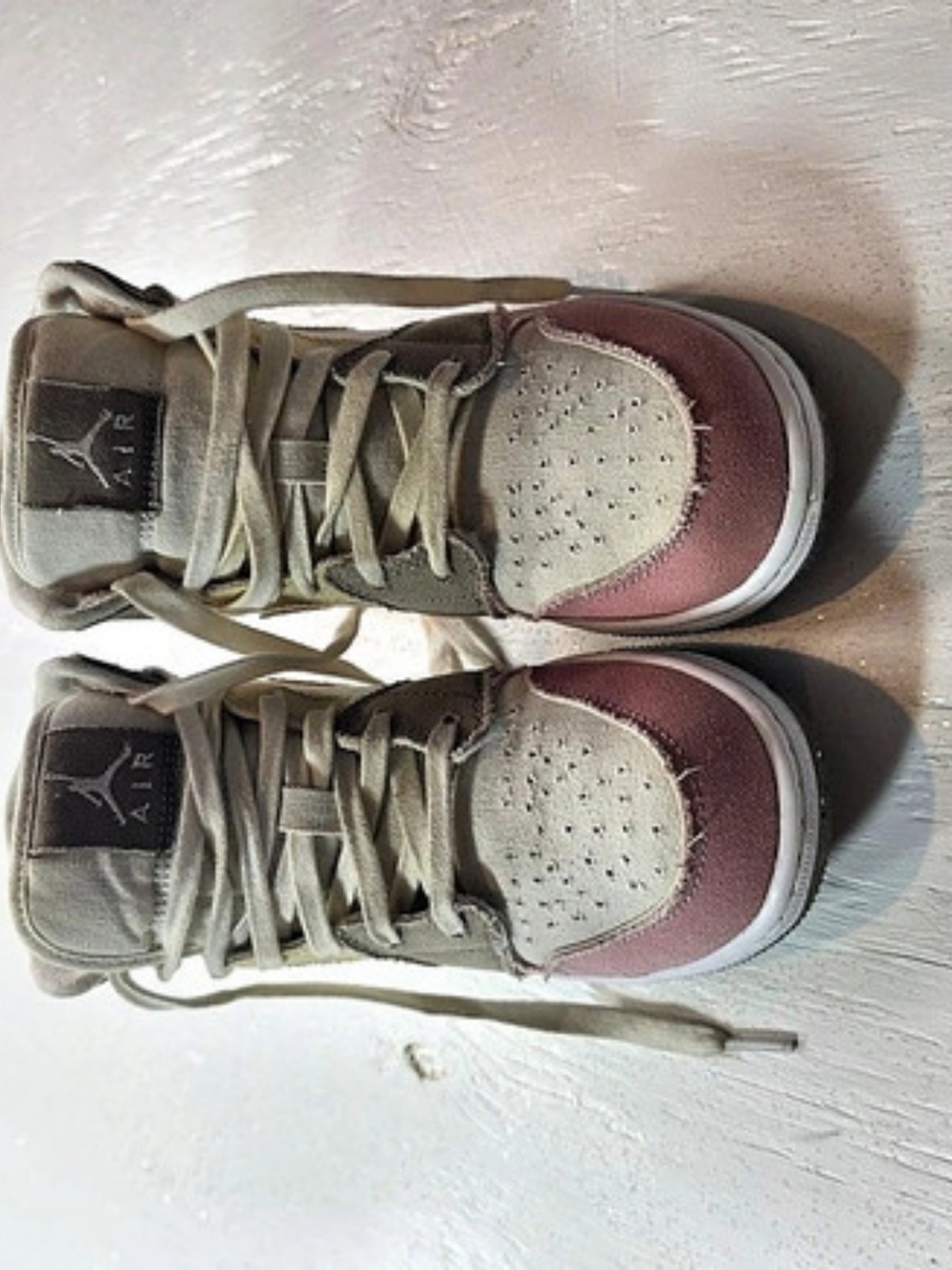 Jordan Air Jordan 1 Mid Pink Foam China Rose Pink & White Girls US 5Y